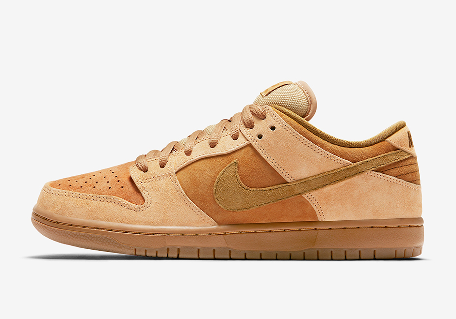 OG SB Dunk Low Reverse Reese Forbes Wheat，BQ6817-001
