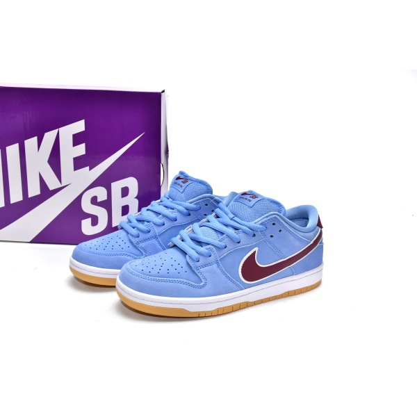 OG SB Dunk Low Valour Blue Team Maroon,DQ4040-400