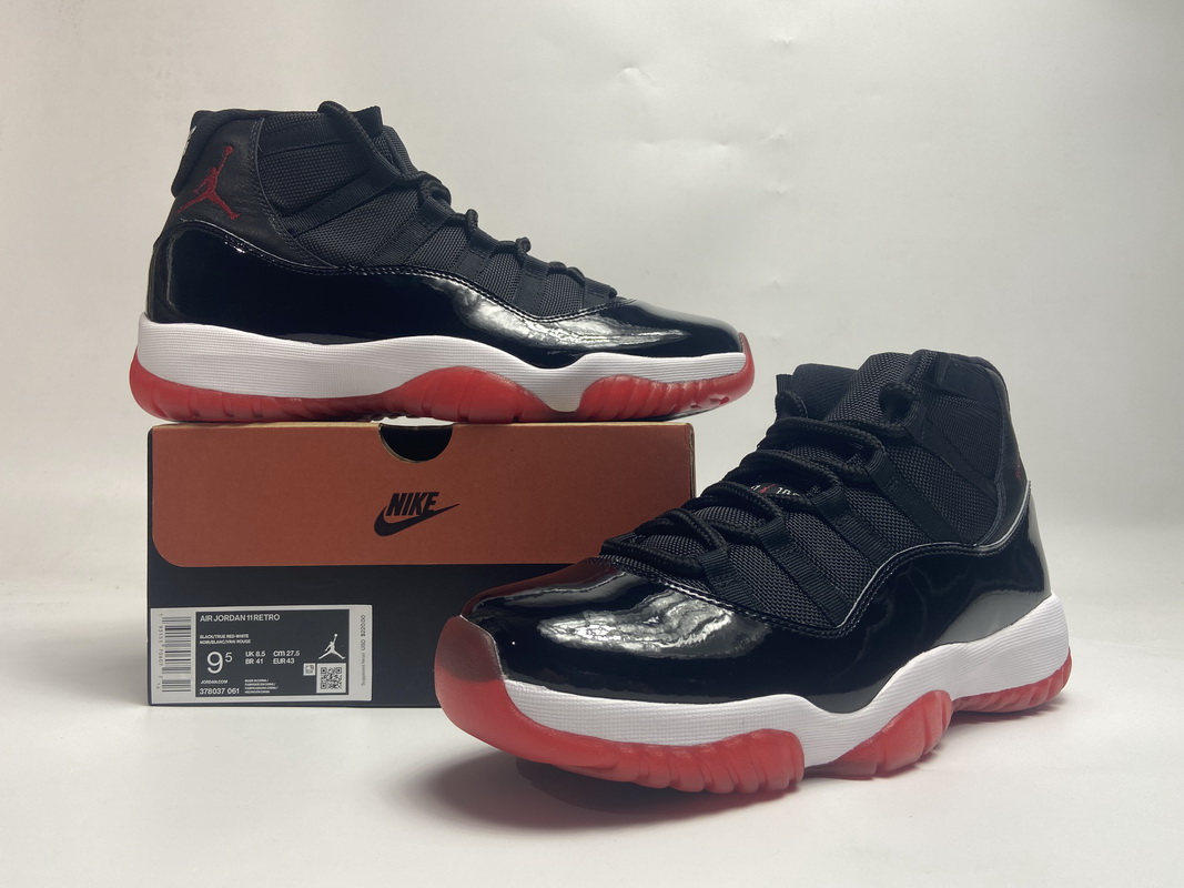 LJR Jordan 11 Retro Playoffs Bred (2019) 378037-061
