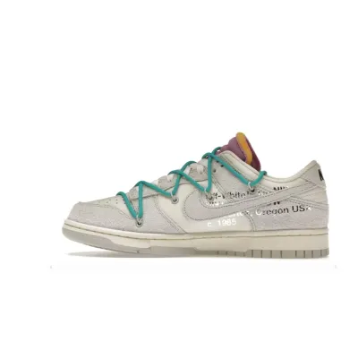 LJR Dunk Low Off-White Lot 36  DJ0950-107 01