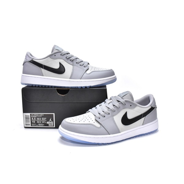 PKGoden Jordan 1 Retro Low Golf Wolf Grey，DD9315-002  