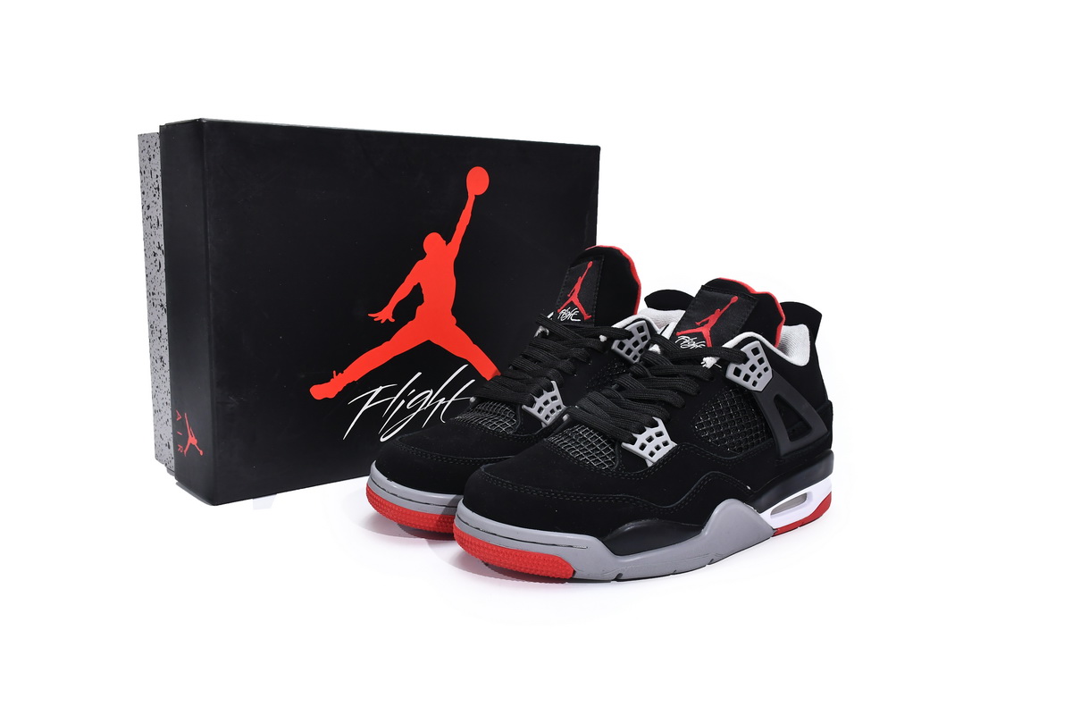 OG Jordan 4 Retro Bred (2019), 308497-060