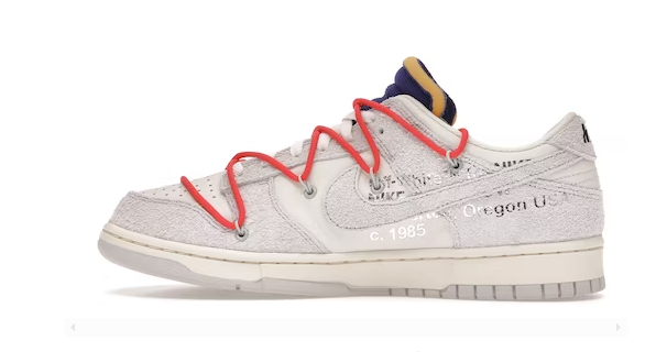 LJR Dunk Low Off-White Lot 13，DJ0950-110