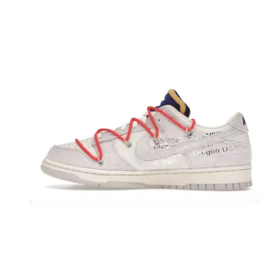 LJR Dunk Low Off-White Lot 13，DJ0950-110 01