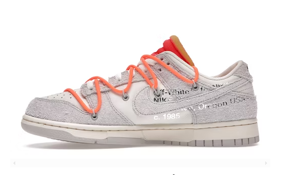 LJR Dunk Low Off-White Lot 31，DJ0950-116