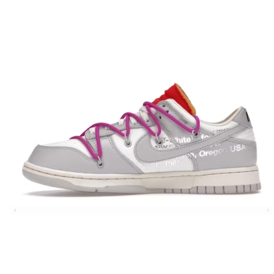 LJR Dunk Low Off-White Lot 45，DM1602-101 01