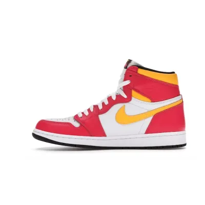 LJR Jordan 1 Retro High OG Light Fusion Red,555088-603 01