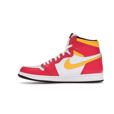 LJR Jordan 1 Retro High OG Light Fusion Red,555088-603 01