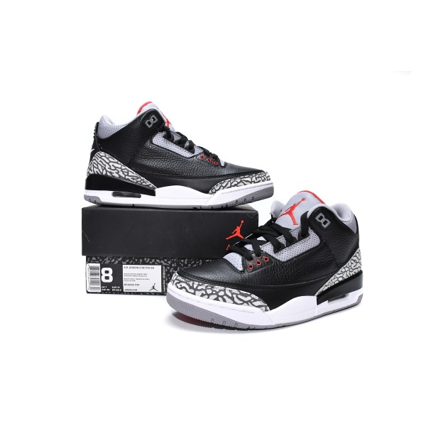 PKGoden Jordan 3 Retro Black Cement (2018), 854262-001