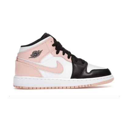 OG Jordan 1 Mid Crimson Tint Toe (GS), 554725-133