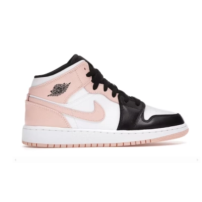 OG Jordan 1 Mid Crimson Tint Toe (GS), 554725-133 02