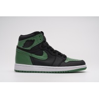 PKGoden Jordan 1 Retro High Pine Green Black，555088-030 