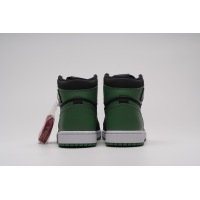 PKGoden Jordan 1 Retro High Pine Green Black，555088-030 