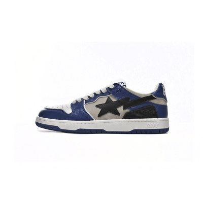 PKGoden A Bathing Ape Bape Sta Low white blue 1G70-109-0029