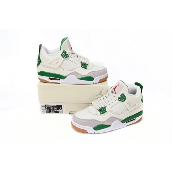 Free Shipping -  Jordan 4 Retro SB Pine Green,DR5415-103