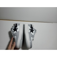 PKGoden A Bathing Ape Bape Sta Low White Grey Black,1G70-109-0004
