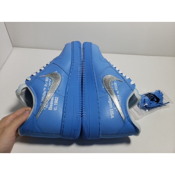 PKGoden Air Force 1 Low Off-White MCA University Blue，CI1173-400