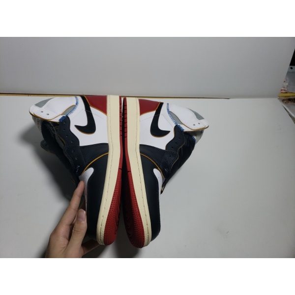 PKGoden Jordan 1 Retro High Union Los Angeles Black Toe，BV1300-106 