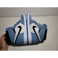 PKGoden Jordan 1 Retro High White University Blue Black（2021）， 555088-134 