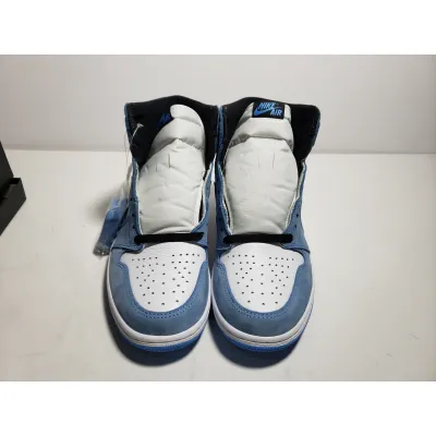 LJR Jordan 1 Retro High White University Blue Black（2021）， 555088-134  02