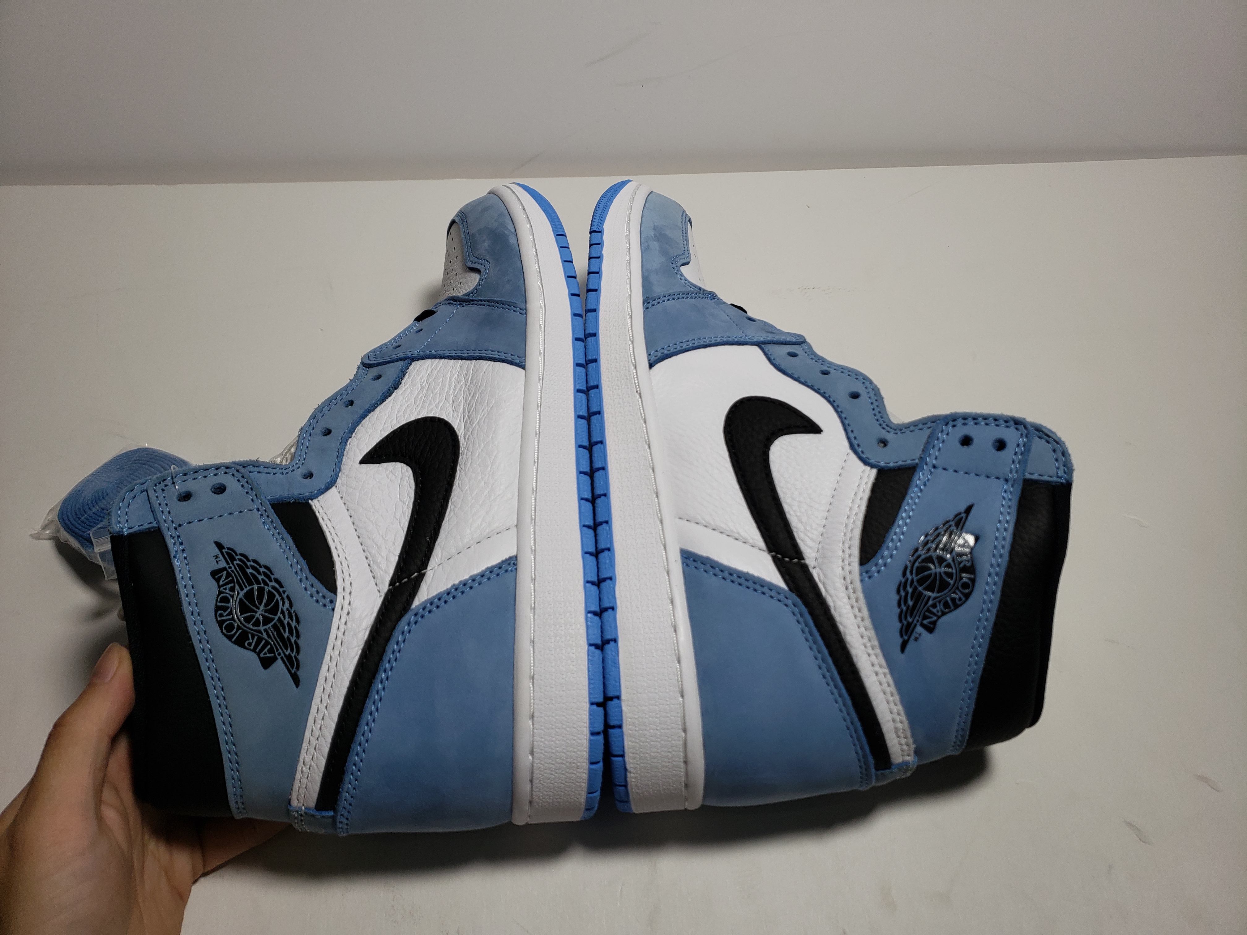 LJR Jordan 1 Retro High White University Blue Black（2021）， 555088-134 