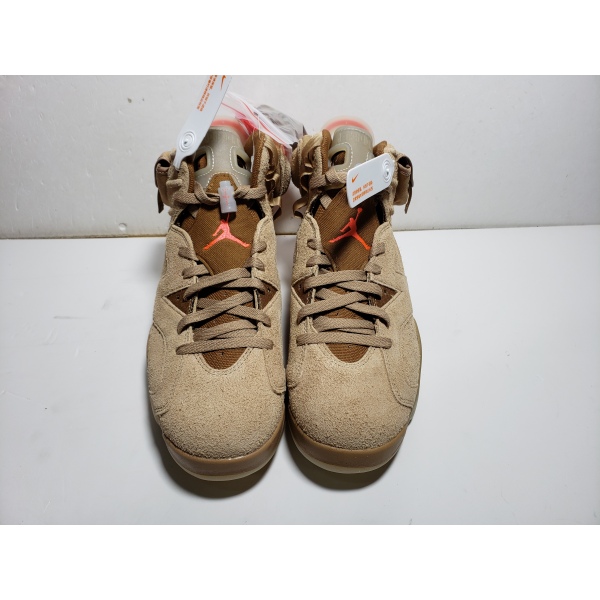 PKGoden Jordan 6 Retro Travis Scott British Khaki, DH0690-200 