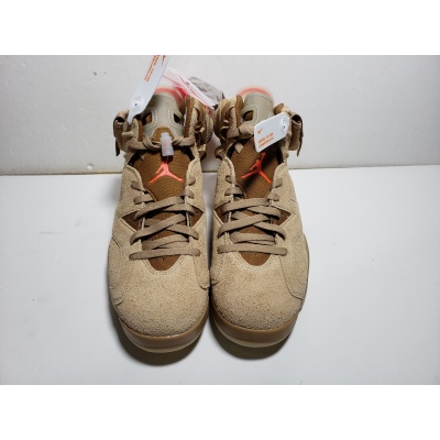 LJR Jordan 6 Retro Travis Scott British Khaki, DH0690-200  02