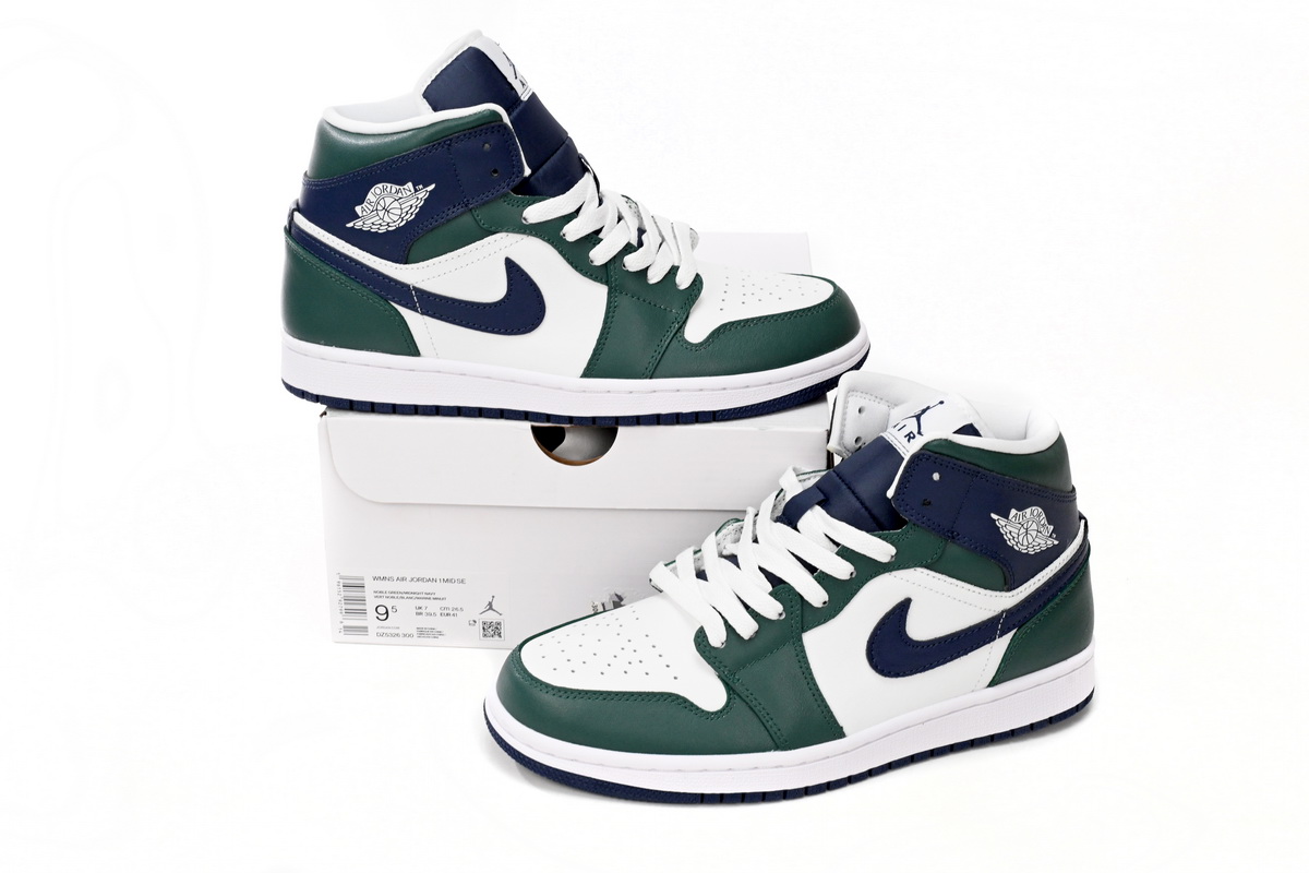 OG Jordan 1 Mid SE Seahawks (Women's)，DZ5326-300