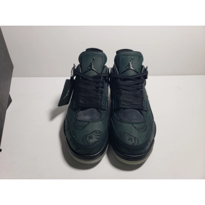 LJR Jordan 4 Retro Kaws Black，930155-001 02