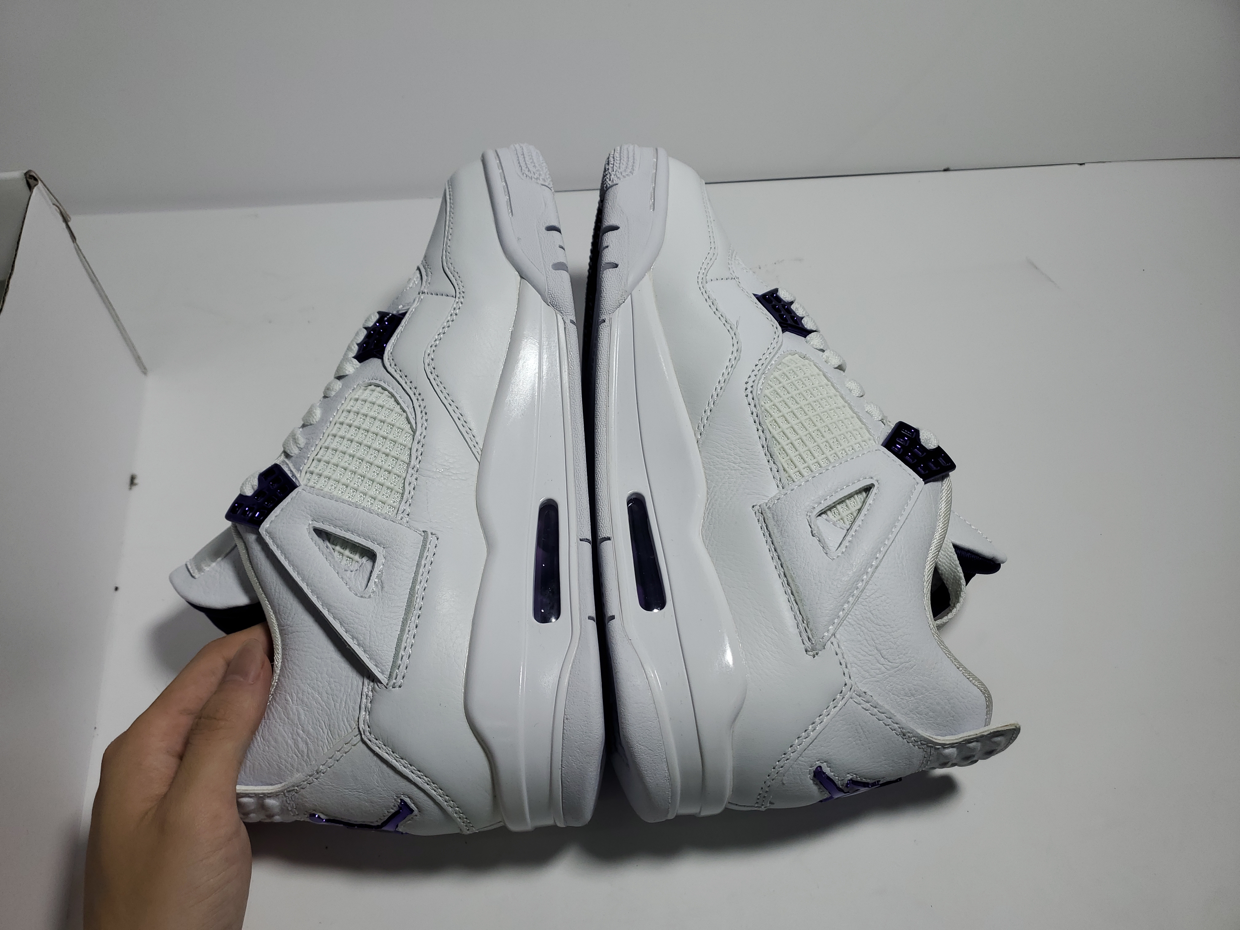 LJR Jordan 4 Retro Metallic Purple,CT8527-115