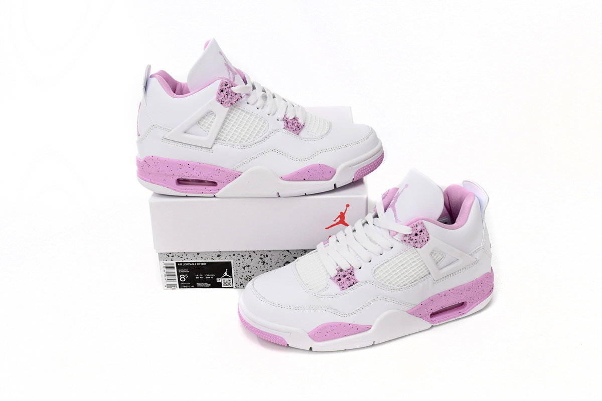 LJR Jordan 4 White Pink,CT8527-116
