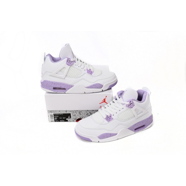 PKGoden Jordan 4 White Purple, CT8527-115