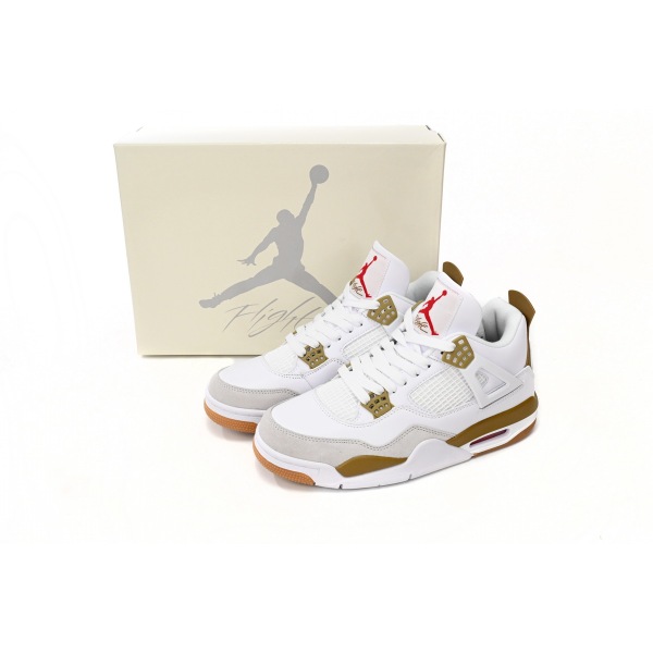 PKGoden Jordan 4 Retro SB White Brown,DR5415-120