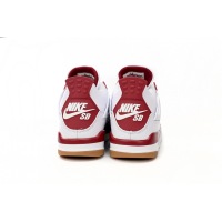 PKGoden Jordan 4 Retro SB White Red,DR5415-160