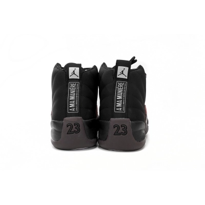 OG Jordan 12 Retro SP A Ma Maniére Black (Women's),DV6989-001 02