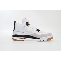 PKGoden Jordan 4 Retro SB White Black,DR5415-100