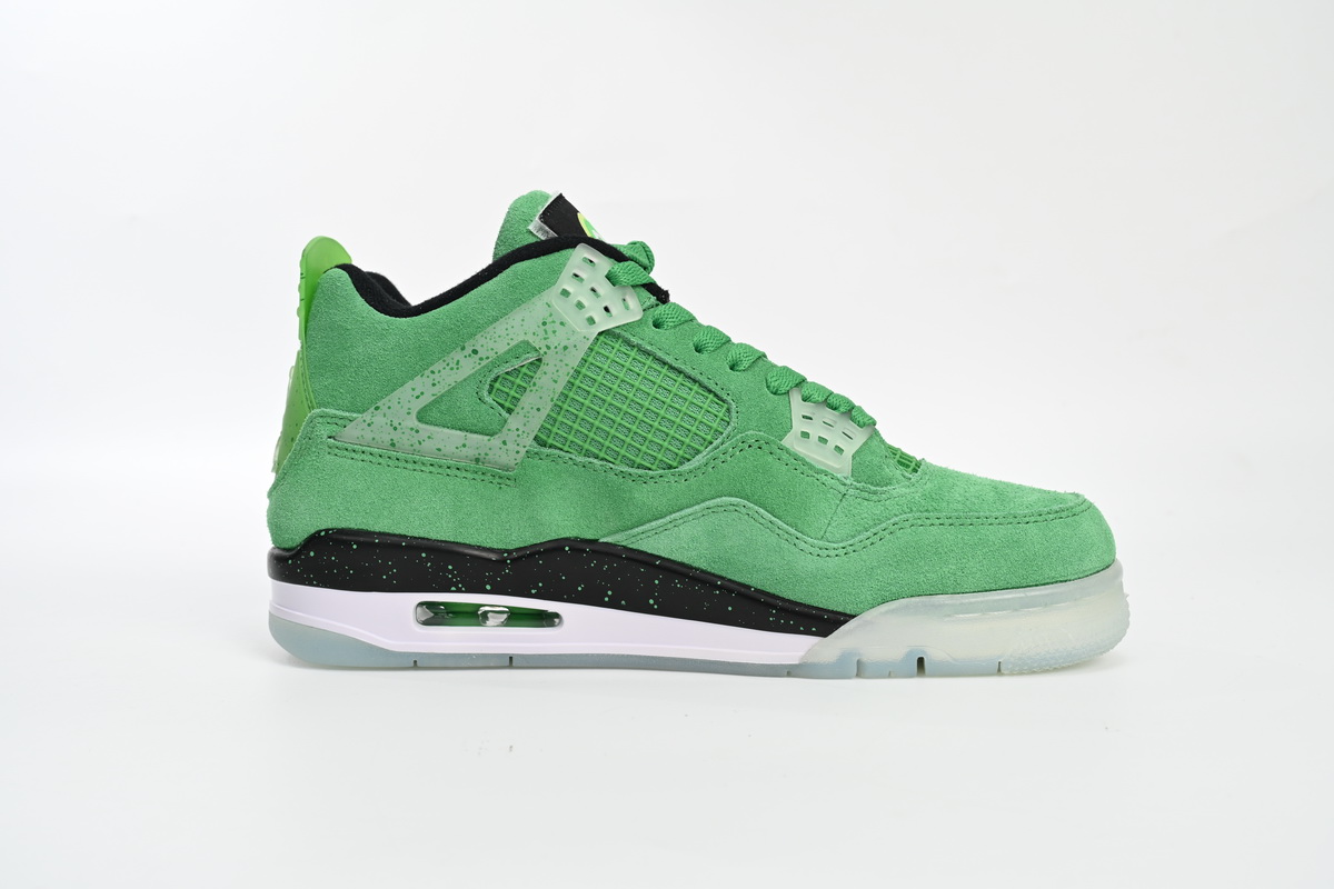 LJR Jordan 4 Retro Emerald Green Black