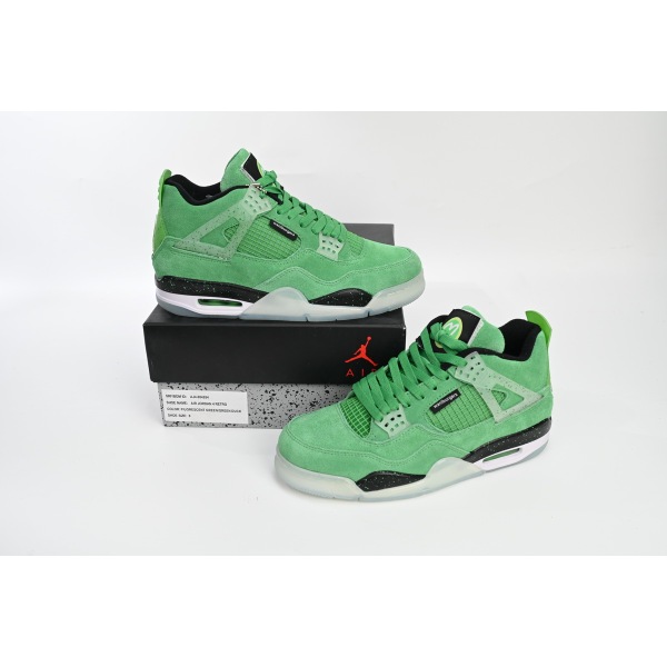 PKGoden Jordan 4 Retro Emerald Green Black