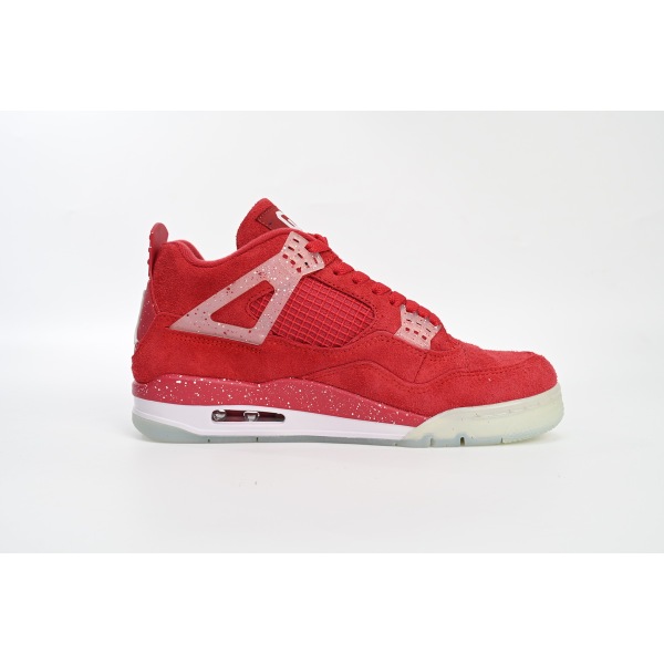 PKGoden Jordan 4 Retro Wine red ink splashing