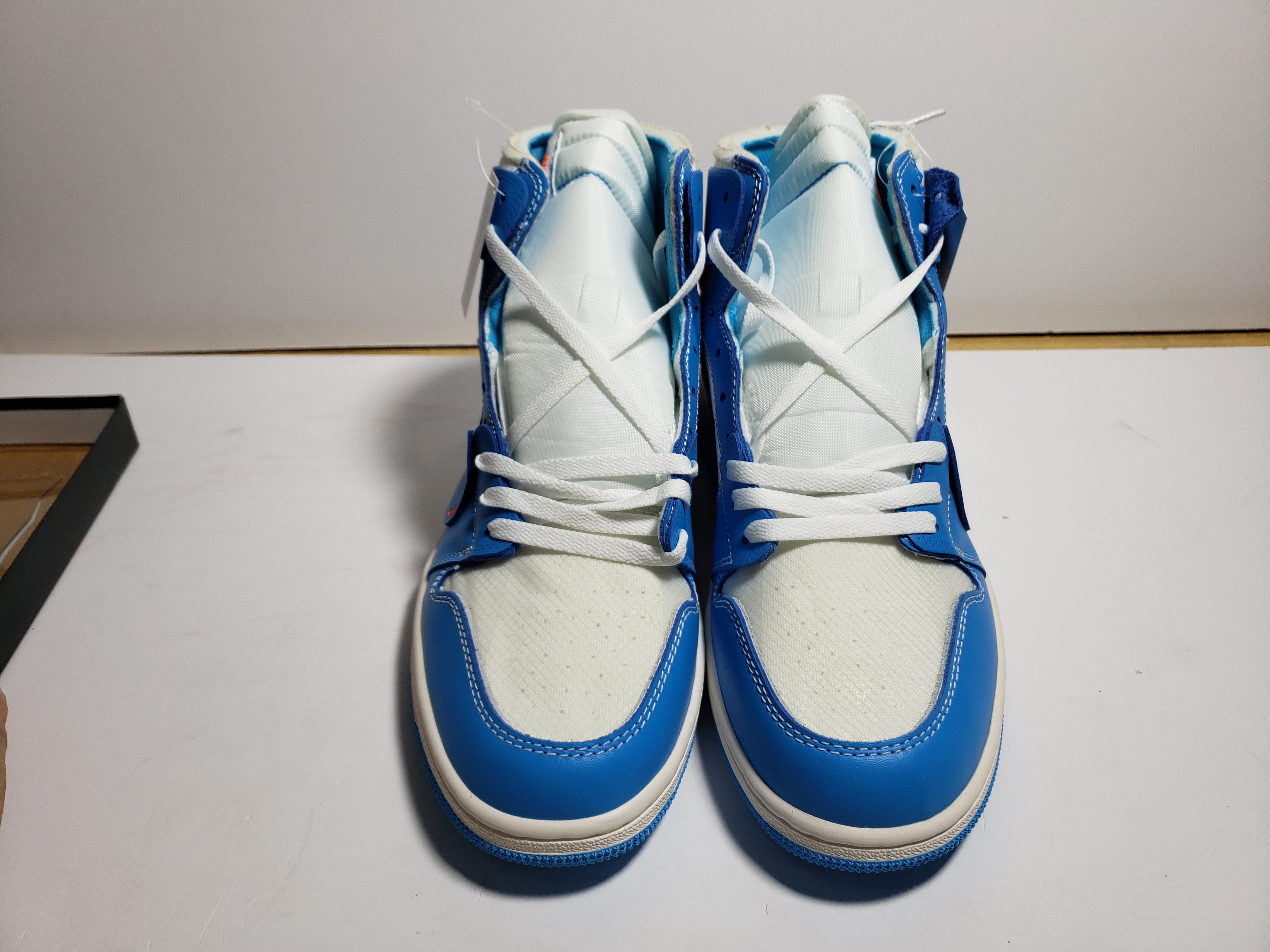 LJR Jordan 1 Retro High Off-White University Blue, AQ0818-148