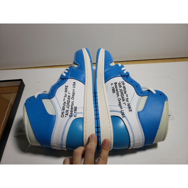 PKGoden Jordan 1 Retro High Off-White University Blue, AQ0818-148