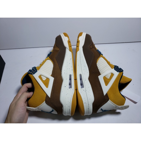 PKGoden Jordan 4 Cacao Wow Brown White,FB2214-200