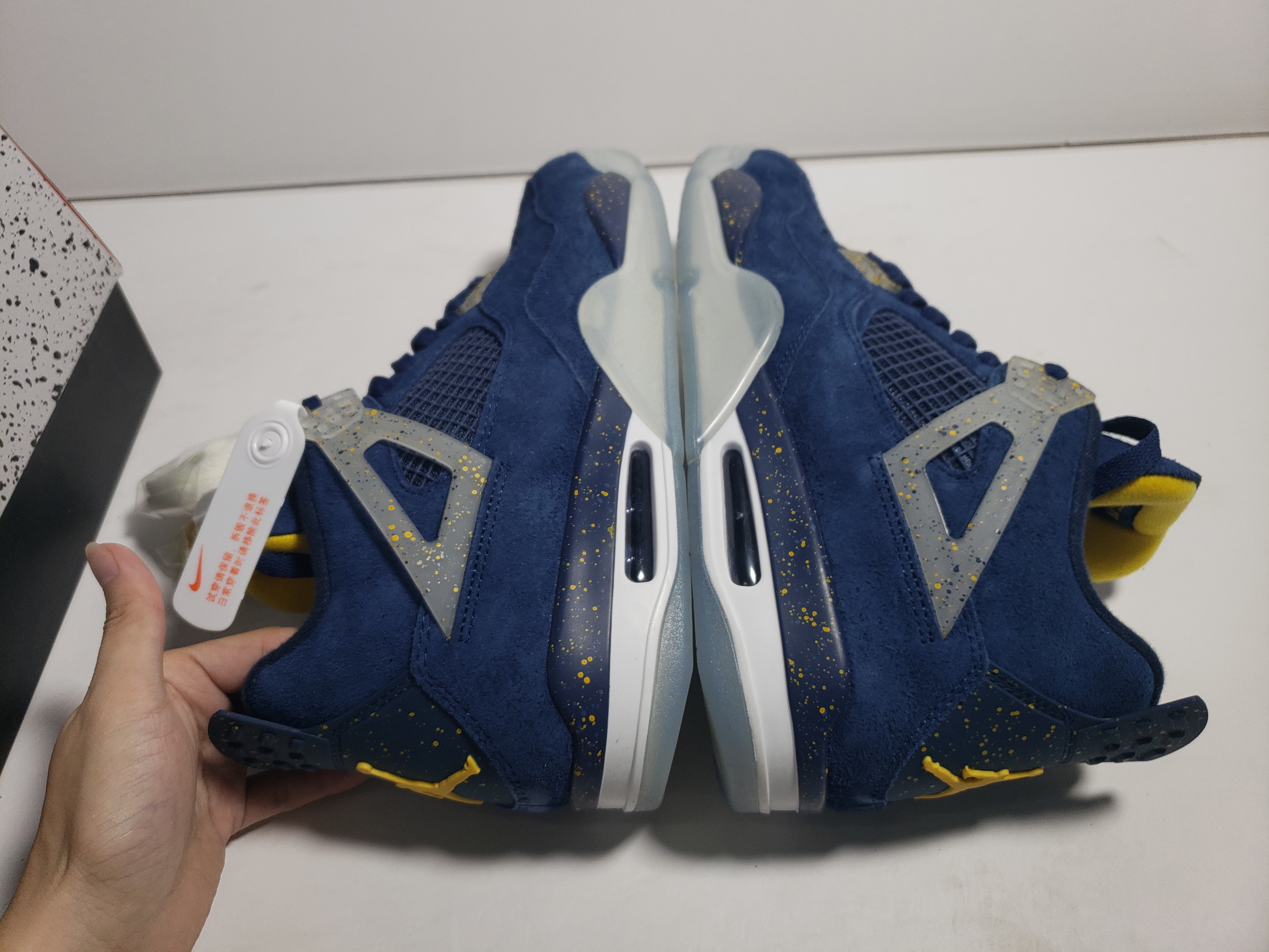 LJR Jordan 4 Retro University of Michigan