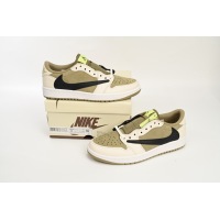 PKGoden Jordan 1 Retro Low Golf Travis Scott Neutral Olive, FZ3124-200