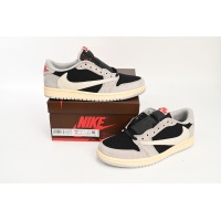 PKGoden Jordan 1 x Travis Scott Low White Grey Low Gang,DM7866-010