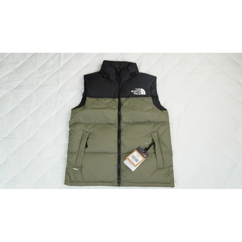LJR The North Face Yellow Color Matcha Green