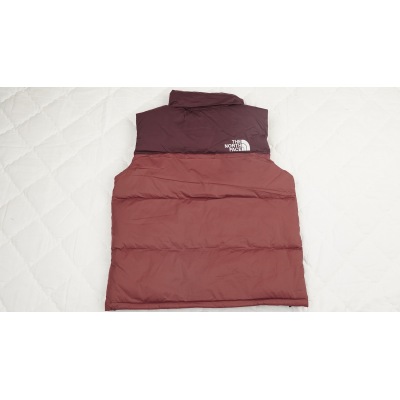 PKGoden The North Face Yellow Color Wine Red
