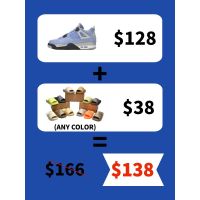 Buy ONE PK Jordan 4 Get One Free Yeezy Slide