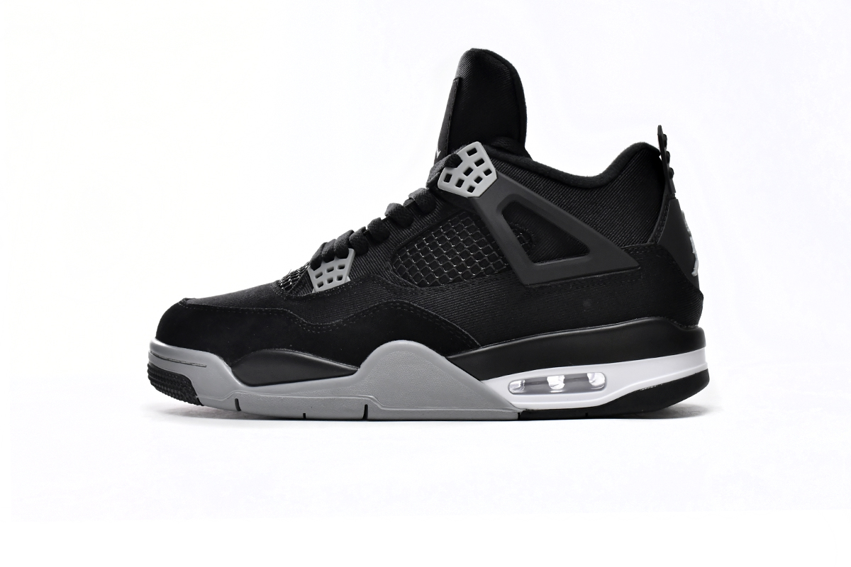 OG Jordan 4 Retro Black Canvas DH7138-006