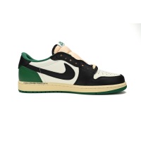 PKGoden Jordan 1 Low Black Green Barb Travis Scott,DM7866-128